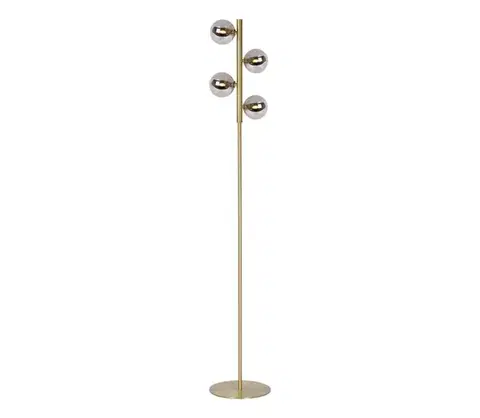 Lampy Lucide 45774/04/02 - Stojacia lampa TYCHO 4xG9/28W/230V zlatá 45774/04/02