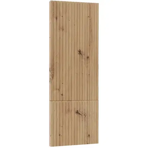 Kuchynské skrinky Čelo skrinky Luxeo F14-D60T-AX ryfla dub