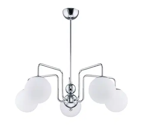 Svietidlá Jupiter 1701 - Luster na tyči GOJA 5xE14/40W/230V 1701