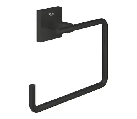 Svietidlá GROHE 409752430 - Držiak uterákov START CUBE 18,8 x 13,8 cm čierny 409752430
