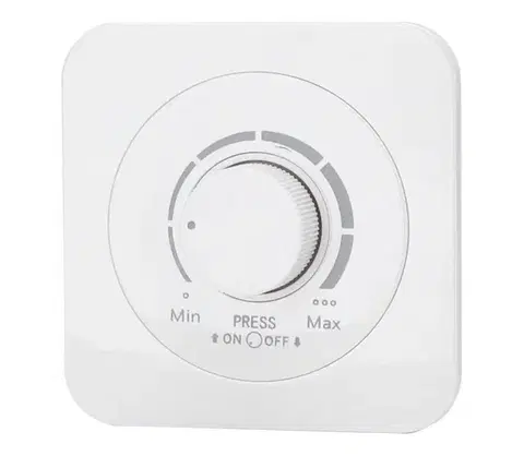 Predlžovacie káble  B.V.  - Stmievač s rámčekom 250V/10A biely B20101TTA