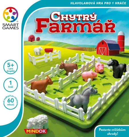 SMART hry Mindok Hra Chytrý farmár (SMART) Mindok