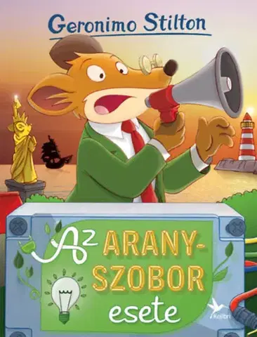 Rozprávky Az aranyszobor esete - Geronimo Stilton