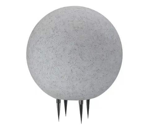 Záhradné lampy  Vonkajšia lampa ARGENTO 1xE27/15W/230V pr. 30 cm IP65 šedá 330345