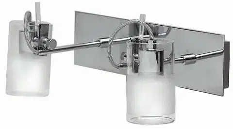 Nástenné svetlá Nástenná lampa Dragon 2X40W G9 chrómová, akcia