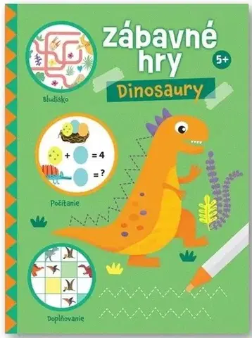 Pre deti a mládež - ostatné Zábavné hry: Dinosaury
