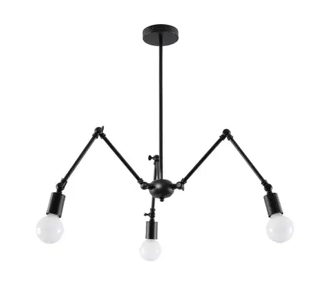 Svietidlá  Luster na tyči STARK 3xE27/60W/230V SL.0611