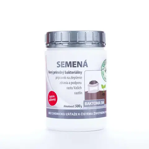 Pestovanie rastlín Baktérie pre zdravé semená, osivá a sadenice - Baktoma SM 0,5kg