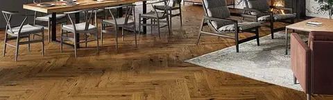 Pure classico BARLINEK Pure classico Herringbone 130 Dub brown sugar 5G 1WC000006