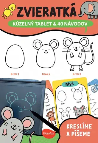 Pre deti a mládež - ostatné Kúzelný tablet & 40 návodov – ZVIERATKÁ - Charlotte Pepper,Charlotte Pepper