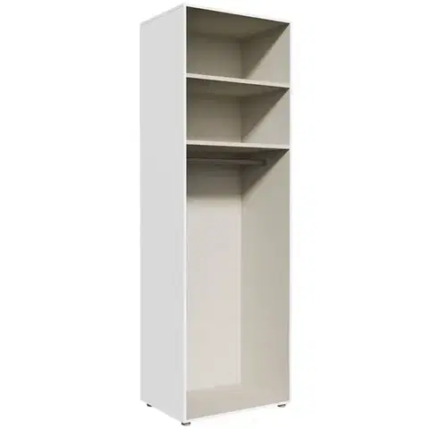 Vybavenie skríň Korpus Skrine Moduklix 74,4x230,1 Biely