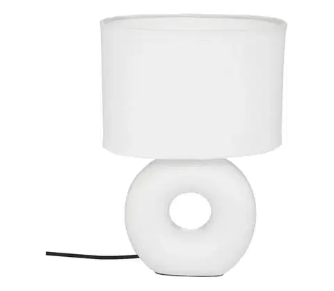 Lampy Atmosphera - Stolná lampa BARU 1xE14/40W/230V biela 121511E