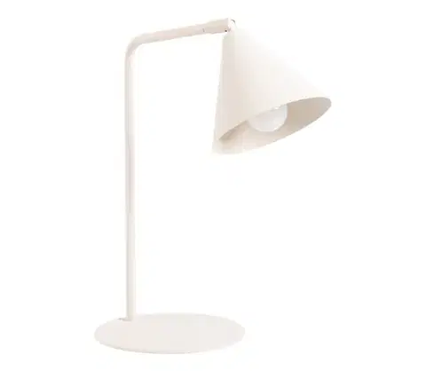 Lampy  SL.2569 - Stolná lampa NOX 1xE14/10W/230V krémová SL.2569