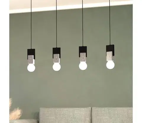 Svietidlá Eglo 99532 - Závesný luster LOBATIA 4xE27/40W/230V 99532