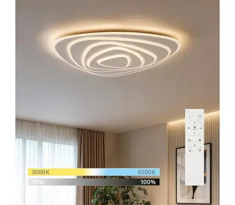 Svietidlá BRILAGI - LED stmievateľné stropné svietidlo MODERN MAXI LED/140W/230V 74x75 cm + DO BR2159-140W