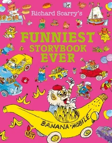 Leporelá, krabičky, puzzle knihy Funniest Storybook Ever - Richard Scarry