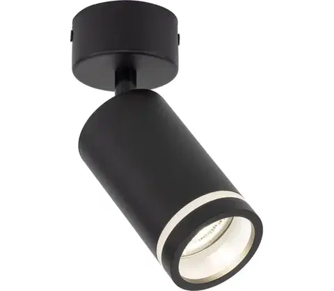 Svietidlá  Bodové svietidlo JET 1xGU10/10W/230V čierna 6910