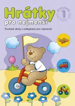 Nalepovačky, vystrihovačky, skladačky Hrátky pro nejmenší Kvízy pro dvouleté děti 1