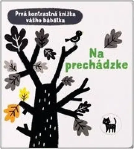 Leporelá, krabičky, puzzle knihy Prvá kontrastná knižka vášho bábätka: Na prechádzke - Mary Cartwright