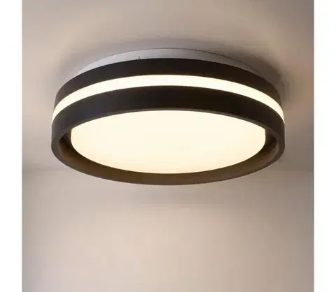 Svietidlá BRILAGI - LED stropné svietidlo NAOMI LED/24W/230V pr. 28,5 cm čierne WO800-OEM28-30