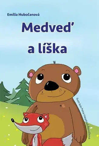 Leporelá, krabičky, puzzle knihy Medveď a líška - Emília Hubočanová