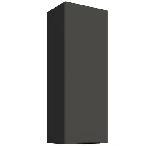 Kuchynské skrinky visiace Kuchynská skrinka Aria-Gr/Bl Anti Fingerprint 40g-108 1f