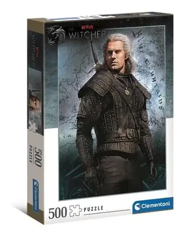 500 dielikov Puzzle The Witcher/Zaklínač 500 Clementoni