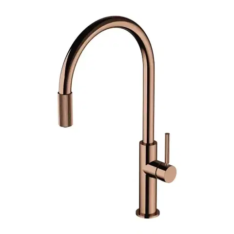 Kuchynské drezy OMNIRES OMNIRES - SWITCH drezová batéria so sadou filtra D1, meď SW9057-FD1CP