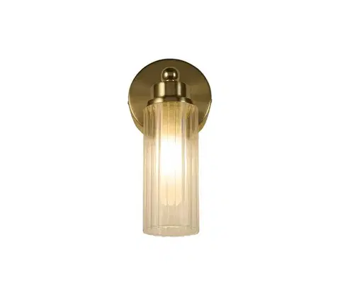Svietidlá Searchlight 29981SB - Kúpeľňové nástenné svietidlo IMPERIAL 1xG9/7W/230V mosadz 29981SB