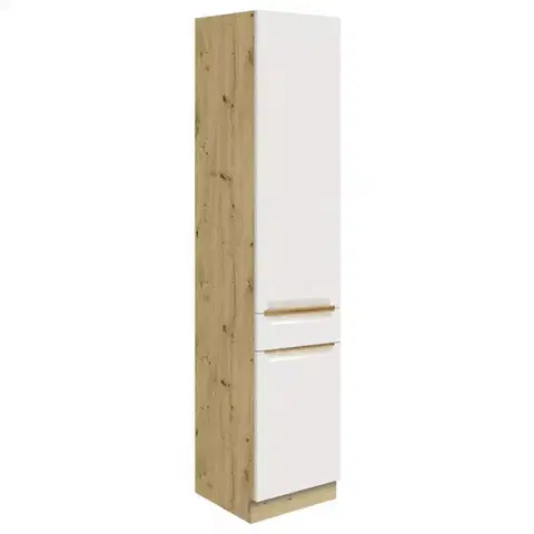 Kuchynské skrinky stojace Skrinka do kuchyne Glamour19d White