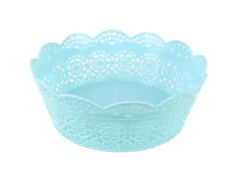 Košíky úložné MAKRO - Košík PVC 21,5cm rôzne farby