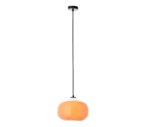Svietidlá Brilliant - Luster na lanku BLOP 1xE27/60W/230V oranžový 99860/07