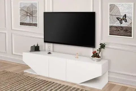 TV stolíky TV stolík Inci - White