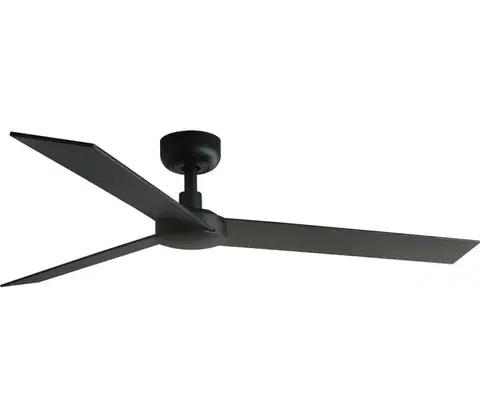 Ventilátory FARO Barcelona FARO 34298WT - Stropný látor RUDDER L čierna/wenge pr. 132 cm WT + DO 34298T