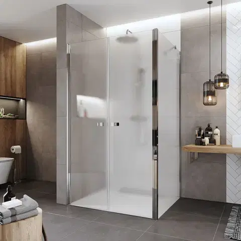 Sprchovacie kúty Mereo Sprchový kút, Novea, obdĺžnik, 120x90x200 cm, chróm ALU, sklo Point CK87522Z