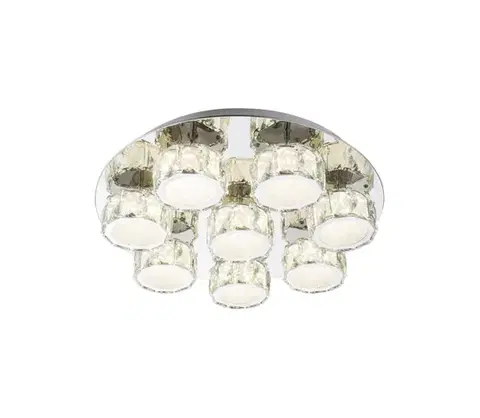 Svietidlá Globo 49350D5 - LED Stm. stropné svietidlo AMUR LED/64W/230V 4000K pr. 50 cm 49350D5