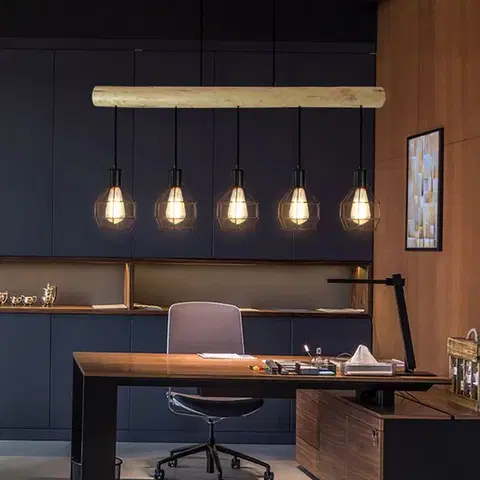 Osvetlenie Závesná lampa Dekorhome