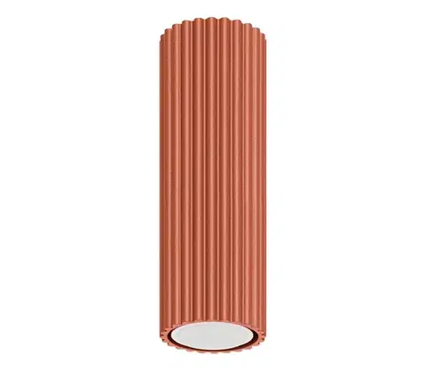 Svietidlá  SL.1626 - Bodové svietidlo KARBON 1xGU10/10W/230V 20 cm červená SL.1626