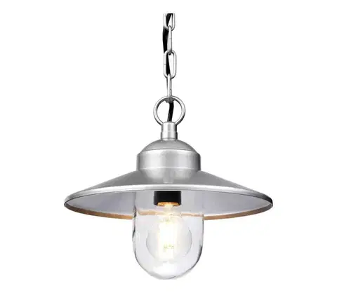 Svietidlá Elstead KLAMPENBORG8 - Vonkajší luster na reťazi KLAMPENBORG 1xE27/60W/230V IP44 KLAMPENBORG8