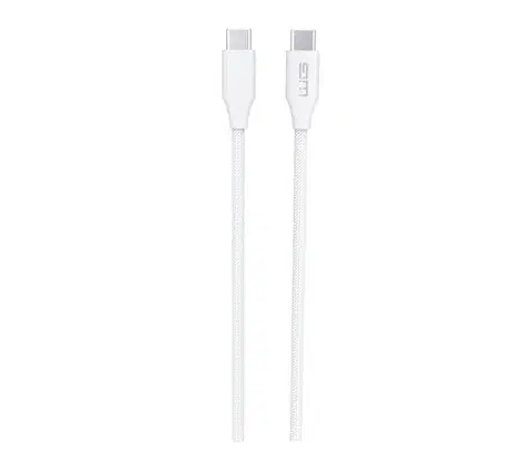 Predlžovacie káble Winner Group - USB kábel USB-C / USB-C 120W 1,5m biela WINKAB120W5A
