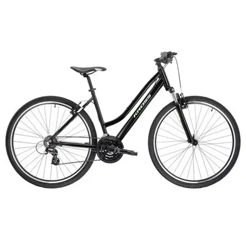 Bicykle Dámsky crossový bicykel Kross Evado 2.0 28" Gen 004 čierna/mint - S (15", 148-160 cm)