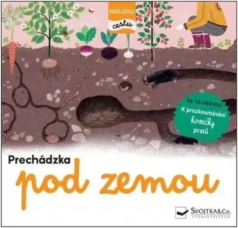 Leporelá, krabičky, puzzle knihy Sleduj cestu: Precházka pod zemou