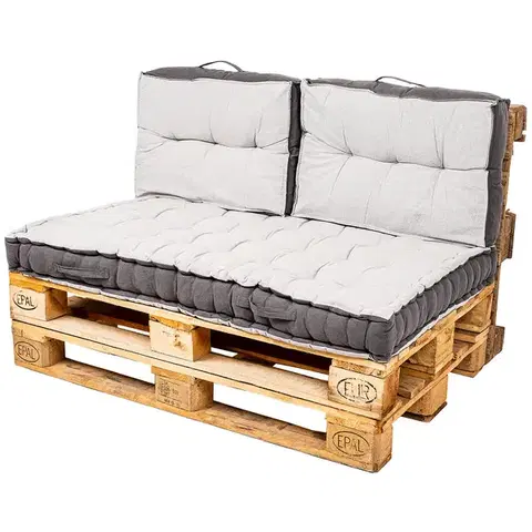 Záhradné slnečníky a doplnky Trade Concept Sedák Relax na paletu, 80 x 120 cm