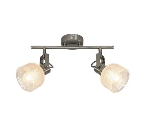 Svietidlá Rabalux 5438 - Bodové svietidlo FRANCIS 2xE14/28W/230V 5438