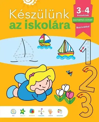 Príprava do školy, pracovné zošity Készülünk az iskolára... 3-4 éveseknek - María Luisa García