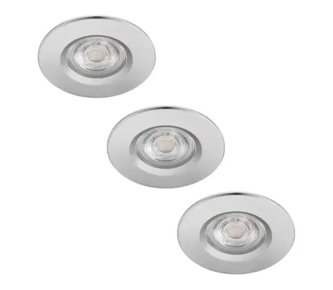 Svietidlá Philips - SADA 3x LED Stmievateľné kúpeľňové svietidlo DIVE LED/5W/230V IP65 8718699789657