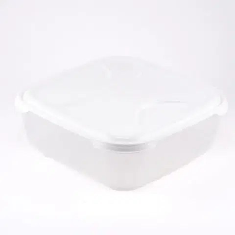 Dózy na potraviny Kinekus Dóza na potraviny plastová, 7L, 31x31x10,6cm, štvorcová, "Nuvola", TONTARELLI