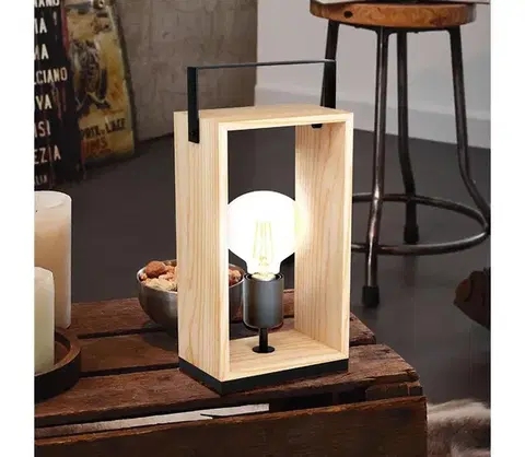 Lampy Eglo 43415 - Stolná lampa FAMBOROUGH 1xE27/40W/230V 43415