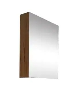 Kúpeľňový nábytok Kúpeľňová skrinka SAT B-Way 60x75x15 cm orech mat BWAY60CABN BWAY60CABN