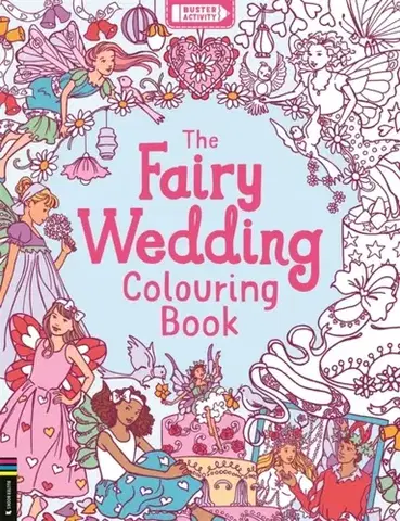 Nalepovačky, vystrihovačky, skladačky The Fairy Wedding Colouring Book - Ann Kronheimer